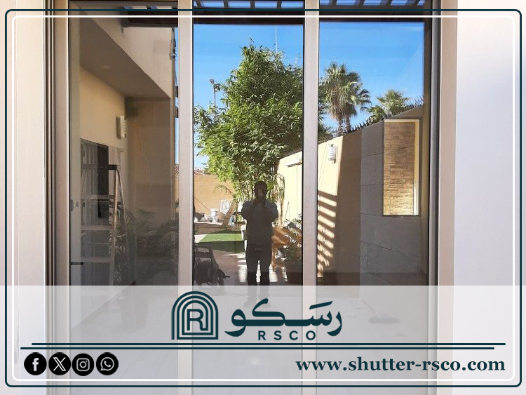 أبواب ألمنيوم سحاب بالرياض